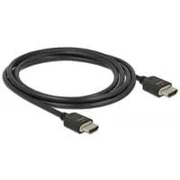 Ultra High Speed HDMI-Kabel 48 Gbps 8K 60Hz schwarz, 2 Meter
