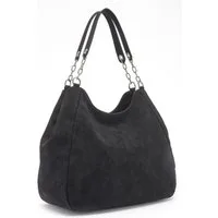 Vivance by Lascana Schultertasche Henkeltasche, Damentasche, Shopper, Einkaufstasche, Handtasche, mit silberfarbenen Ketten-Details VEGAN