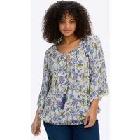 sheego by Joe Browns Klassische Bluse 3/4-Arm-Bluse 3/4-Arm