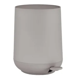 Bad-Pedaleimer Nova 5l 23x29cm | Zone Denmark Matt Soft-Touch gull grey Kosmetikeimer Treteimer mit Soft-Motion Deckel für Badezimmer und WC.