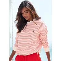 H.I.S Sweatshirt mit Kordelzug am Saum, Loungewear
