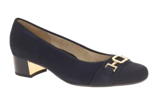 ara 12-35832 12 NIZZA 2.0 Damenschuhe Pumps Blau Night Echtleder Komfort Fu?bett