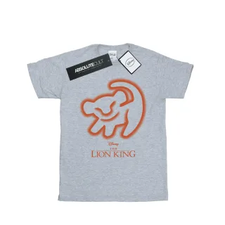 Disney - "The Lion King Cave Drawing" T-Shirt für Herren (Grau)