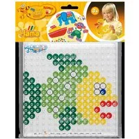 Hama Bügelperlen Hama Beutel mit Maxi-Stiftplatte, gr. Quadrat