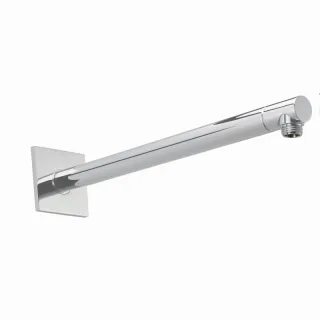 KWC Brausearm Wand L 352, Rosette eckig chromeline,122518 122518