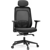 hjh OFFICE Drehstuhl Profi Bürostuhl Vivadapt Stoff / Netzstoff (1 St), Ergonomischer Chefsessel, Schreibtischstuhl höhenverstellbar