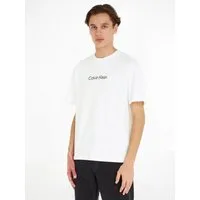 Calvin Klein T-Shirt HERO LOGO COMFORT T-SHIRT mit aufgedrucktem Markenlabel