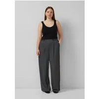 QS Chinos Hose Elastische Wide Leg Hose