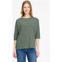 Ragwear Langarmshirt SHIMONA aus Baumwollmischung, mit Jersey-Struktur, Regular Fit, normale Länge