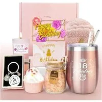 LuxusKollektion Geschenkbox Geschenkset 18 Geburtstag Mädchen Freundin Schwester 18. Geschenkset