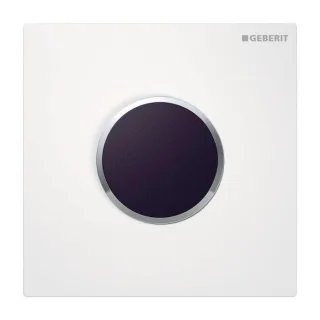 Geberit Abdeckpl. HyTronic UR Sigma10 241925KJ1 für UR- Strg. ab 2009, weiß/hgl. -chrom