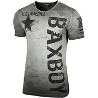 Baxboy T-Shirt Baxboy T-Shirt mit großen Schriftzugprints