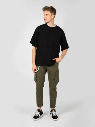 Xagon Man T-shirt Herren schwarz