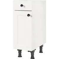 nobilia® Unterschrank "Cascada", Ausrichtung wählbar, vormontiert, in den Breiten 30, 45 und 60 cm Breite, mit höhenverstellbaren Sockelfüßen, vormontiert