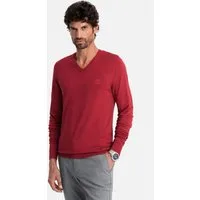 OMBRE V-Ausschnitt-Pullover Eleganter Herrenpullover mit V-Ausschnitt