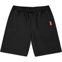 Basisstoff Shorts Lobo Herren Short Cotton Sweat Kurze Hose Bermuda Sweatpant
