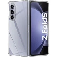 CoolGadget Handyhülle Transparent Ultra Slim Case für Samsung Galaxy Z Fold 5 7,6 Zoll, Silikon Hülle Dünne Schutzhülle für Samsung Z Flip5 5G Hülle