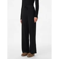 pieces Jerseyhose PCLAYA MW WIDE PANTS JRS NOOS Materialmix, regular fit