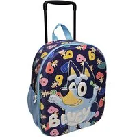 Textiel Trade B.V. Kinderrucksack Bluey 3D Design Praktische Schultasche für Schule und Freizeit