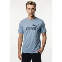 PUMA T-Shirt ESS CAMO TEE gerade Passform, Kurzarm, für Alltag und Freizeit