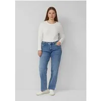 QS Regular-fit-Jeans Jeans-Hose Jeans / Slim Fit / Mid Rise / Straight Leg