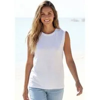 Beachtime by Lascana Shirttop mit breiten Schultern aus luftiger Viskose-Qualität