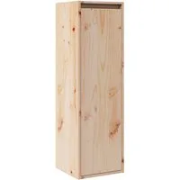 vidaXL Regal Wandschrank 30x30x100 cm Massivholz Kiefer, 1-tlg.