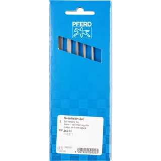PFERD TOOLS Präzisions-Nadelfeilen-Set 6-tlg. 160mm Schweizer Hieb 1, mittel - 11260162