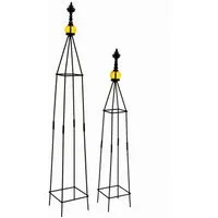 Defactoshop Rosenbogen Rosenbogen Rosensäule Gartenbogen Rankgitter Rankhilfe Spalier, verschiedene Merkmale