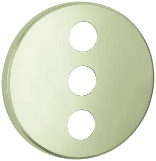 Grohe Rosette 48366 rund für SmartControl nickel gebürstet, 48366EN0 48366EN0