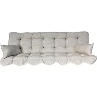 Kühnemuth Auflagekissen Auflagen Set Hollywoodschaukel Polster Sitzkissen 150x50 cm Design 180