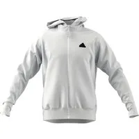 adidas Performance Trainingsjacke Z.N.E. Woven Zip-Hoodie weiss Herren