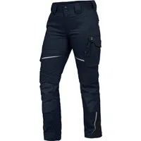Leibwächter Arbeitshose Damen Flex-line Arbeitshose mit Reflektoren und femininer Passform (Ergonomische Passform mit Reflektoren, Funktionshose für Handwerk, Lager und Montage) Cargohose mit 290 g/m²