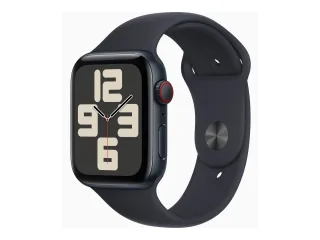 Apple Watch SE 2022 (GPS + Cellular) 44mm Mitternacht mit Sportarmband M/L Mitternacht | mrh83qf/a |