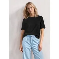 STREET ONE T-Shirt mit Strukturmix