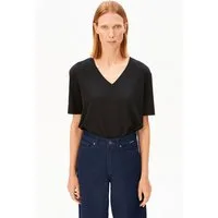 Armedangels T-Shirt V-NECK T-Shirt aus TENCEL™ Lyocell Mix Loose Fit