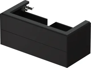 Duravit White Tulip Waschtischunterbau wandhängend Graphit Seidenmatt 984x458x410 mm - WT434205858 WT434205858