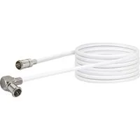 Schwaiger MMC50 052 Telefonkabel, F-Quick-Stecker, (500 cm), 2-fach geschirmt