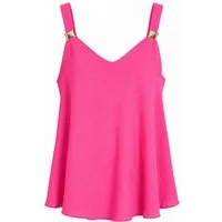 ITALY VIBES Trägertop - elegantes Ärmelloses Shirt - sommerliches Damen Top ONE SIZE, passend von Größe S bis XL