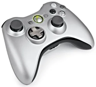 Microsoft Xbox 360 Controller silber