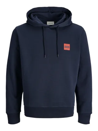 JACK&JONES - JJBRANDY SWEAT HOOD Sky Captain - Gr. - L