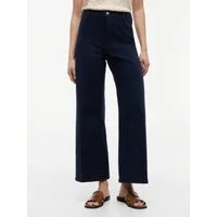 Tommy Hilfiger High-waist-Jeans WIDE LEG WASHED CLR HW ANKLE Baumwollmischung, lässig geschnitten, knöchellang