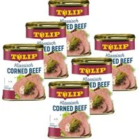 TULIP Wurstkonserve 340g Corned Beef Delikatesse Proteinquelle Rindfleisch, 340 g, (Packung)