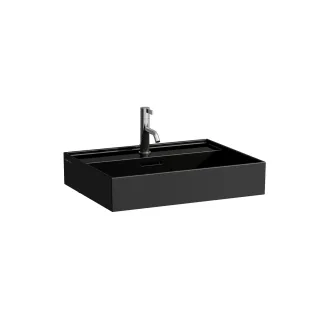 LAUFEN Waschtisch Kartell · LAUFEN 600x460, schwarz glänzend, 8.1033.3.020.104.1 H8103330201041