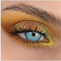 GLAMLENS Monatslinsen Sehr stark deckende und natürliche blaue Linsen "Ibiza Blue"