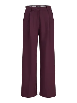 JJXX - JXAYA ELLIS WIDE HW PANTS TLR NOOS Winetasting - Gr. - 34