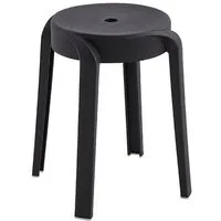 HOME DELUXE Hocker Stapelhocker NIVO (6 St), Esszimmerhocker, Fußhocker, Rund