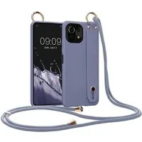 kwmobile Handyhülle Hülle für Xiaomi 11 Lite (5G) NE / Mi 11 Lite (5G), Handyhülle mit Schlaufe Ring - Handy Cover Case