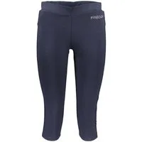 Freddy 5-Pocket-Hose Damen Leggings Blau Kurz mit Elastikbund & Applikation - Bequem & Stil