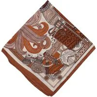 MIRROSI Nickituch Vierecktuch ca. 70x70cm wunderschöne Mustern, Damen Halstuch ideal für Frühling, Sommer oder Herbst